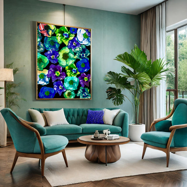 D's Beach Roses Photomontage - 4 Versions