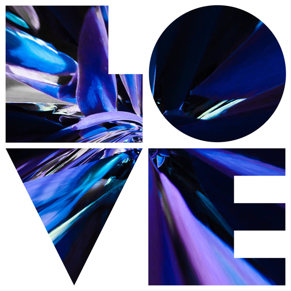 Ode to Robert Indiana: "Love" Purple Haze