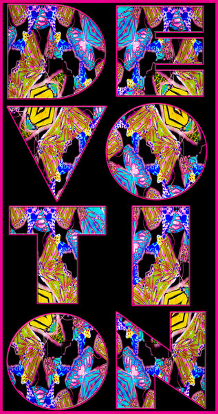 Ode to Robert Indiana: Devotion/Emotion x Monarchy  Duo