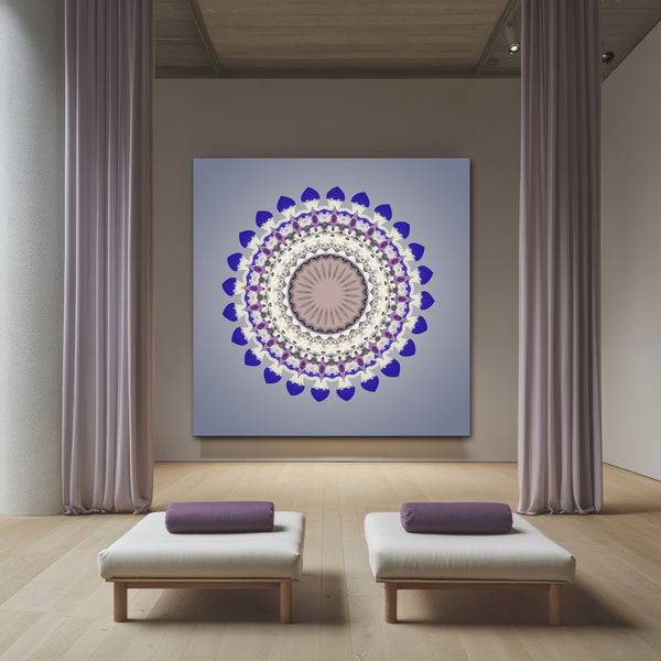 Purple Haze Mandalas 1-2-3-4