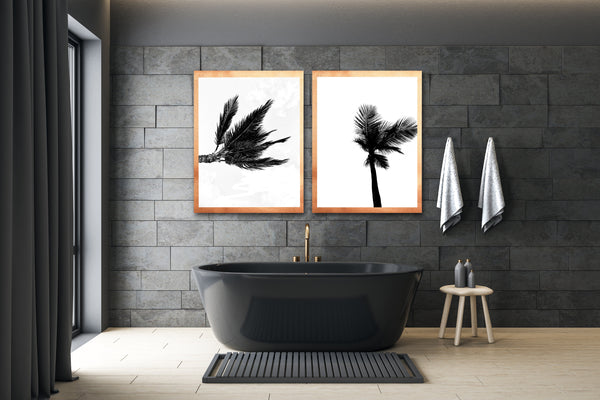 Punta Cana Palms - Black and White