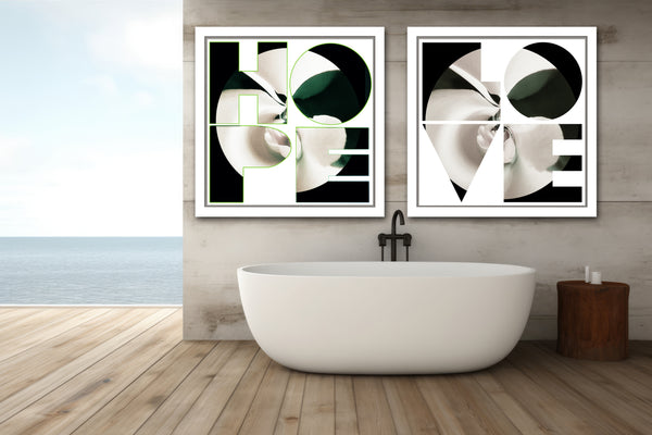 Ode to Robert Indiana: Gardener Series of 8