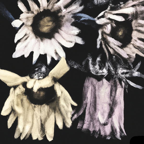 Faded Sunflowers No. 3