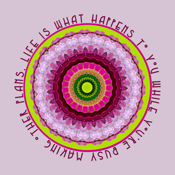 Rosy Outlook Mandalas 1-2-3