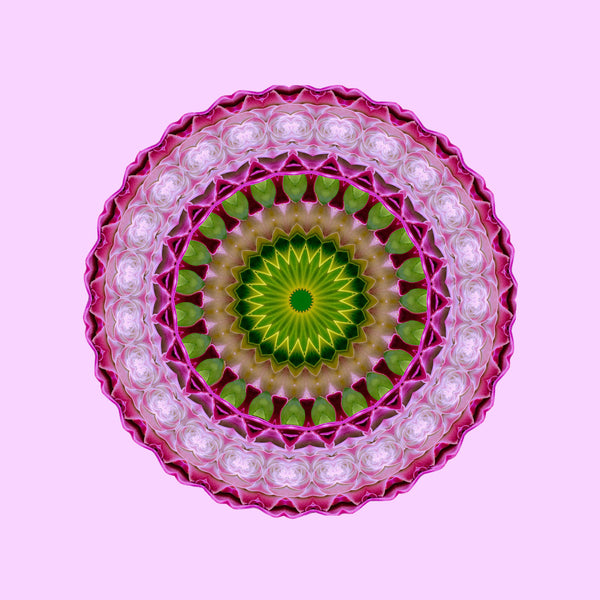 Rosy Outlook Mandalas 1-2-3