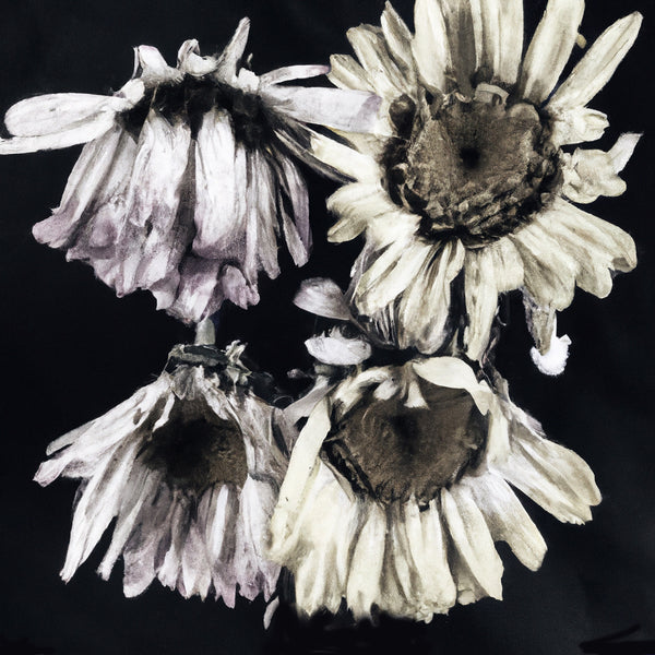 Faded Sunflowers No. 1