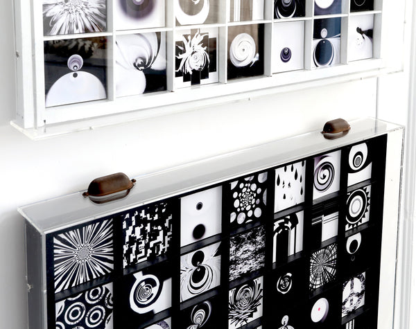 42 Boxes- Black and White