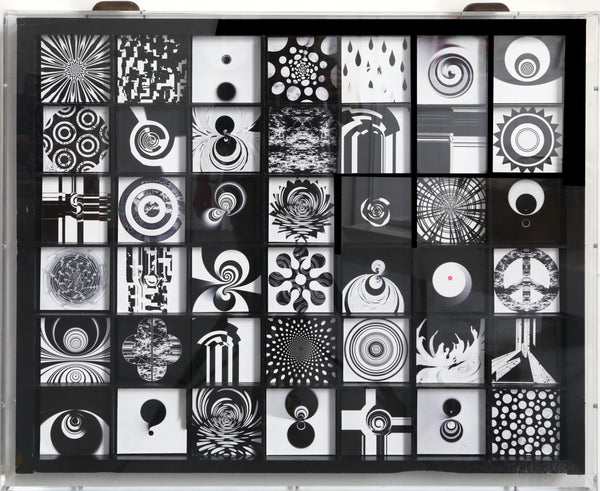 42 Boxes- Black and White