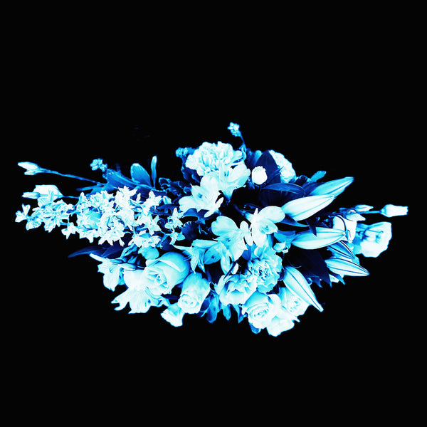Bouquet 91 Soft Turquoise: Framed