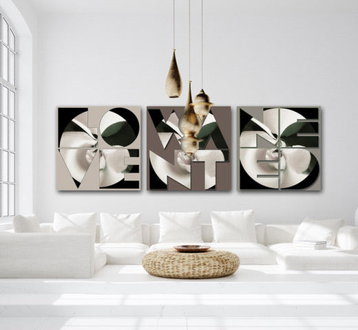 Ode to Robert Indiana: Gardener Series of 8