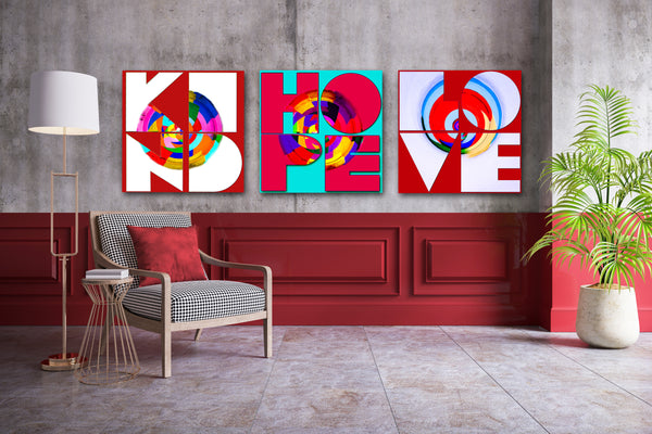 Ode to Robert Indiana: Love Versions 2 + 3