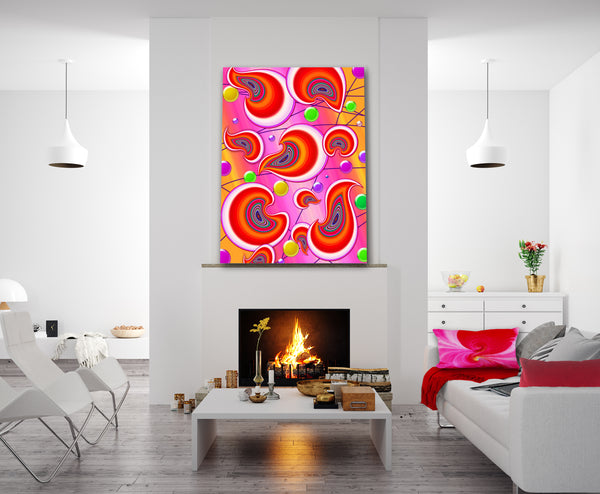 Paisley Park: 3 Versions Printed on Metal