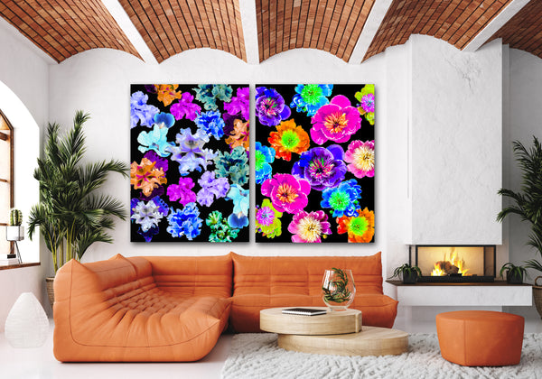 FB's Peony Photomontage - 4 Versions