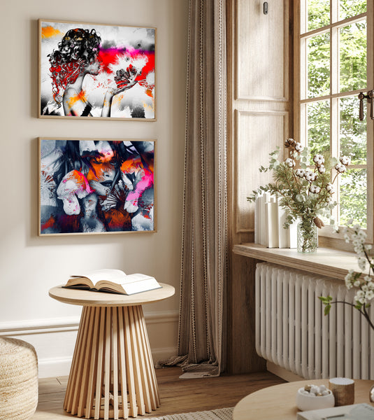 La Jolla Photo Collage Versions 1 and 2