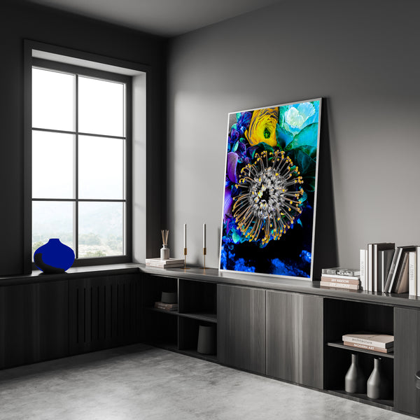 Nature's Pincushion: Framed