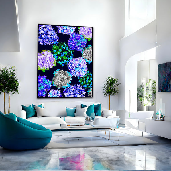 Alexa’s Hydrangeas Photomontage (Phase 1) - 4 Versions