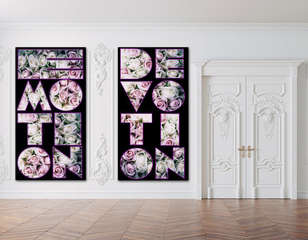 Ode to Robert Indiana: Devotion/Emotion Gardener Duo