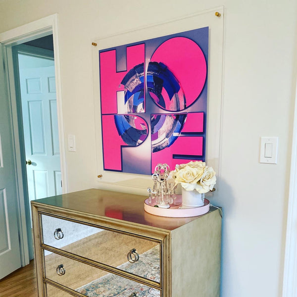 Ode to Robert Indiana: Hope Versions 1-2-3