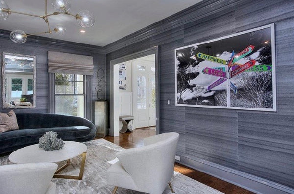 Love + Courage Black + White + Color