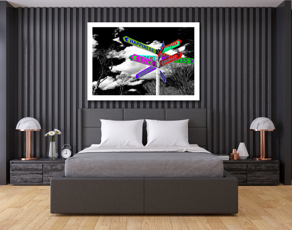 Love + Courage Black + White + Color