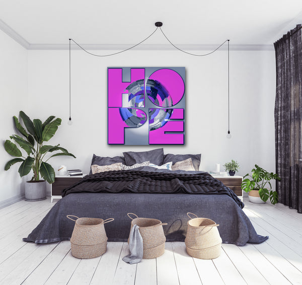 Ode to Robert Indiana: Hope Versions 1-2-3