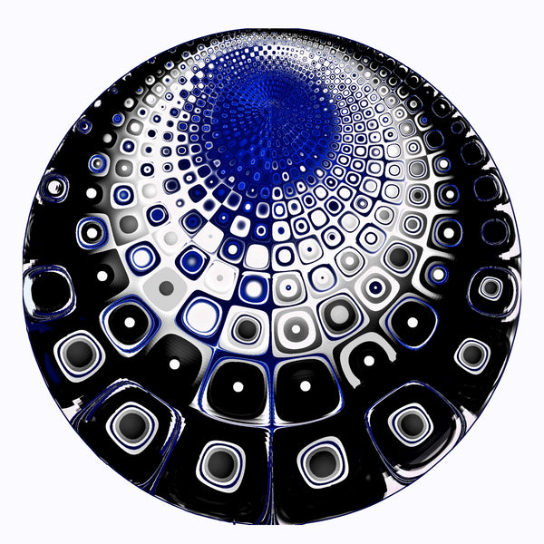 Once in A Blue Moon Mandalas- 4 Versions