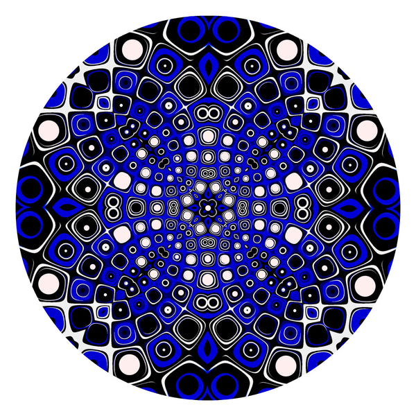 Once in A Blue Moon Mandalas- 4 Versions