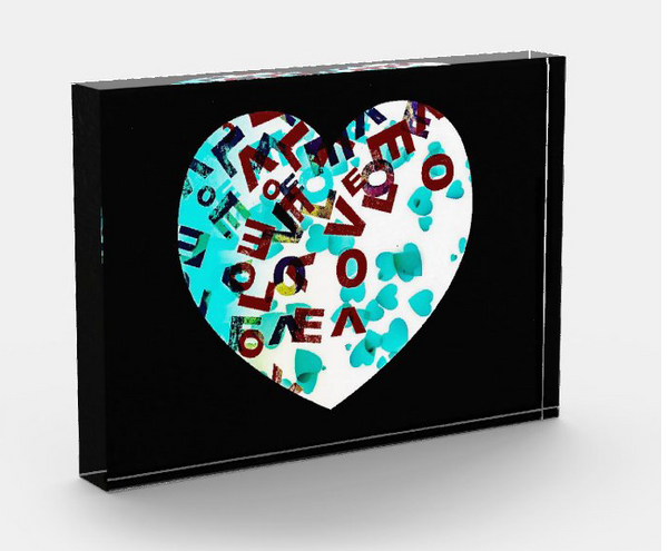 Can I Get a Heart?  Photo Blocks