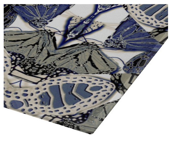 "The Monarchy" Glass Cutting Board