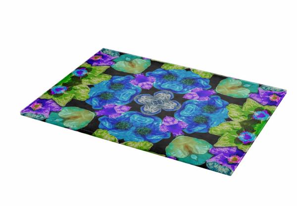 "The Monarchy Multi"  Glass Cutting Board