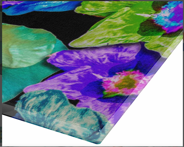 "The Monarchy Multi"  Glass Cutting Board