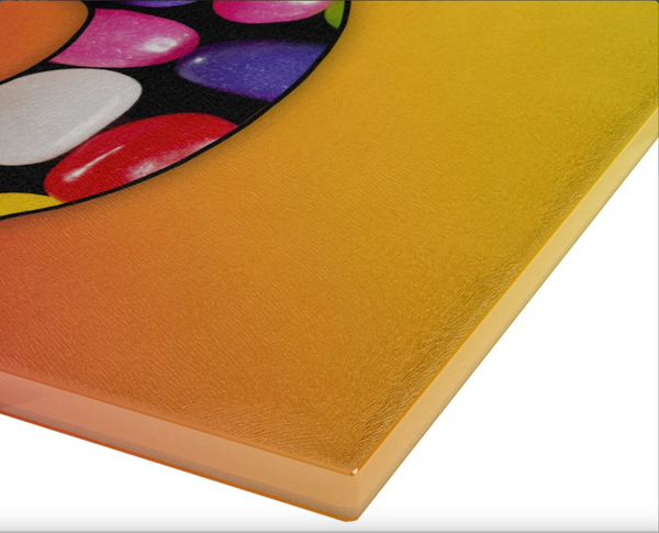 "Food" Glass Cutting Board