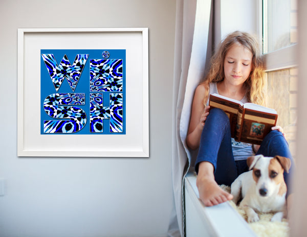 Ode to Robert Indiana: WISH Versions 3-4-5-6