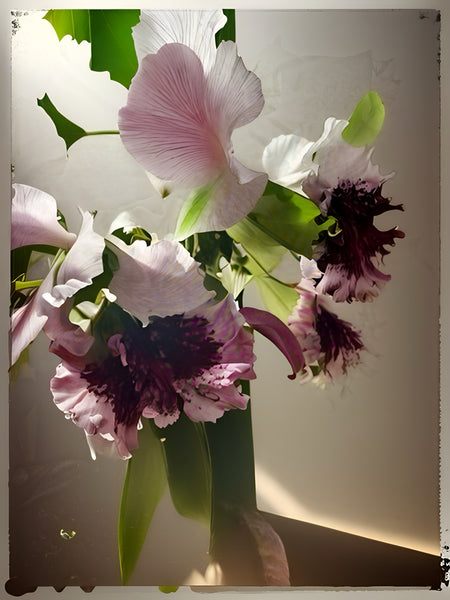 Cattleya Orchids in Lemongrass