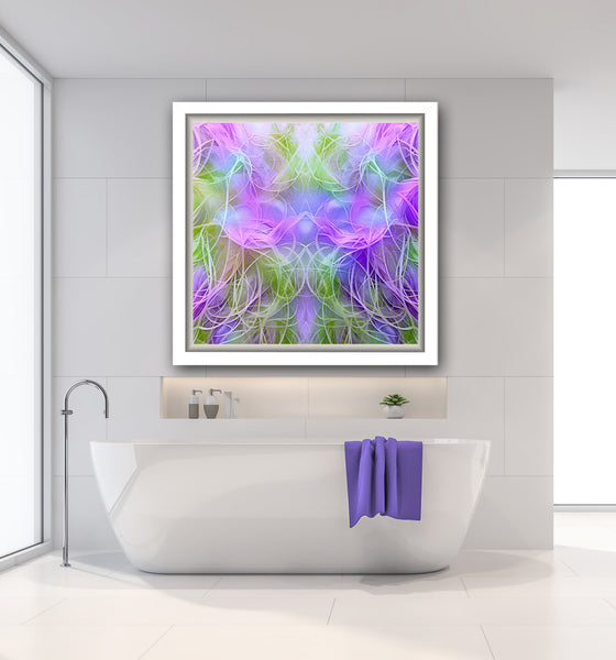 "Seagrass" Lilac Pastel Composites