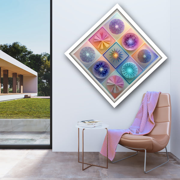 "Hippie Chick" Pastel Composite