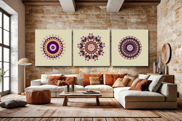 Rare Earth Mandalas 1-2-3