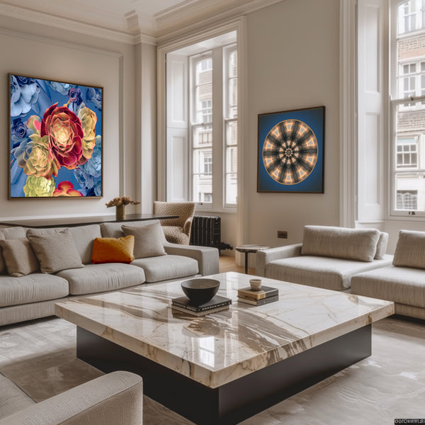 Santa Monica Succulents Photomontage- 4 Versions