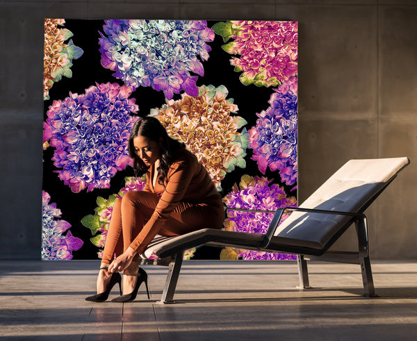 Alexa’s Hydrangeas Photomontage (Phase 1) - 4 Versions