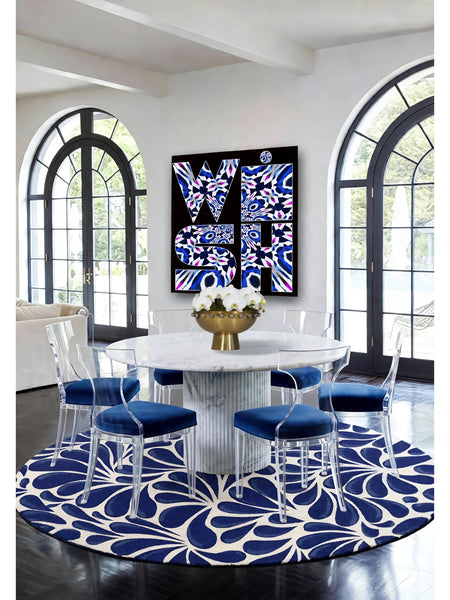 Ode to Robert Indiana: WISH Versions 1 + 2