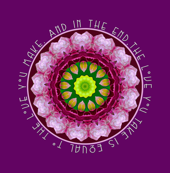 Rosy Outlook Mandalas 1-2-3