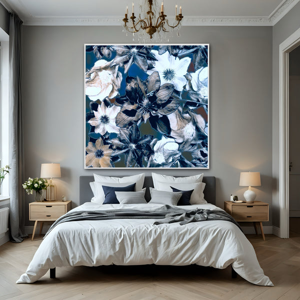 Clematis Photomontage- 3 Versions