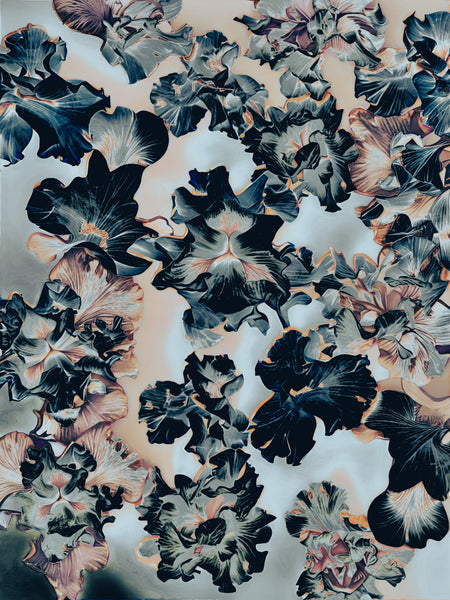 FB's Irises Photomontage - 4 Versions