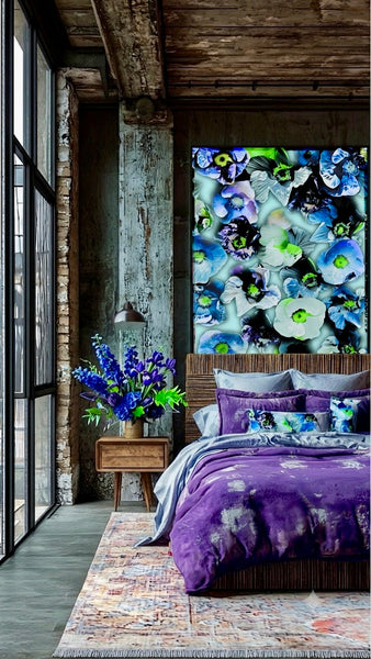 "The Florals" Black Opal Composites Nos. 1-2-3