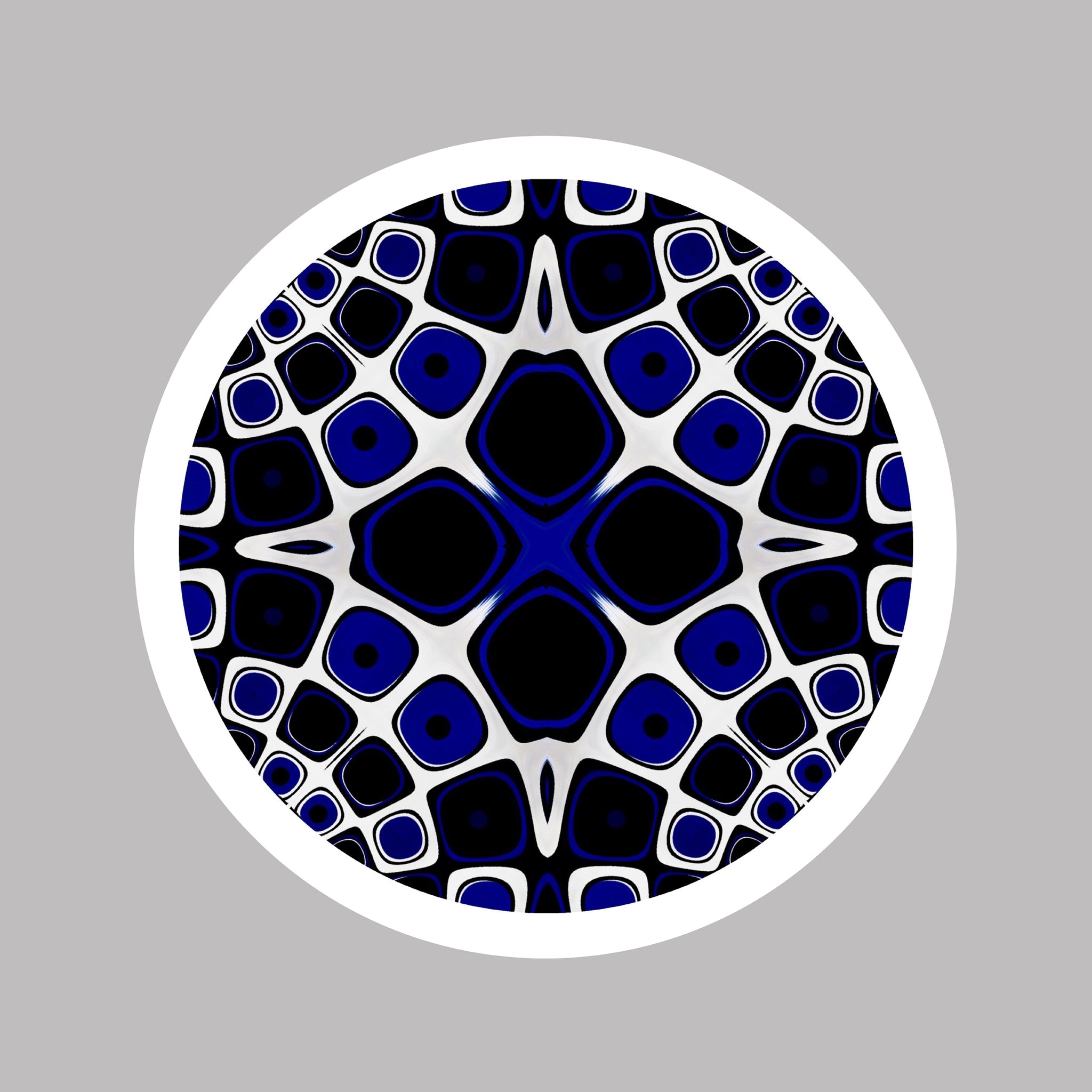 Once in A Blue Moon Mandala- 30" Round