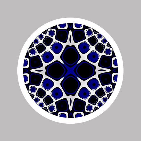 Once in A Blue Moon Mandala- 30" Round