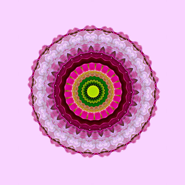 Rosy Outlook Mandalas 1-2-3