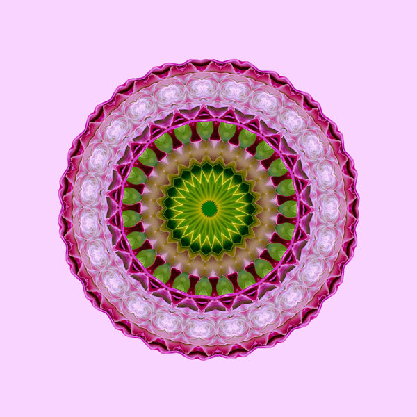 Rosy Outlook Mandalas 1-2-3