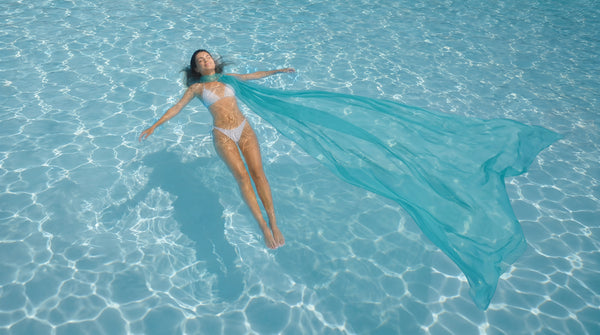 Weightless Triptych | Crimson - Pearl - Lagoon