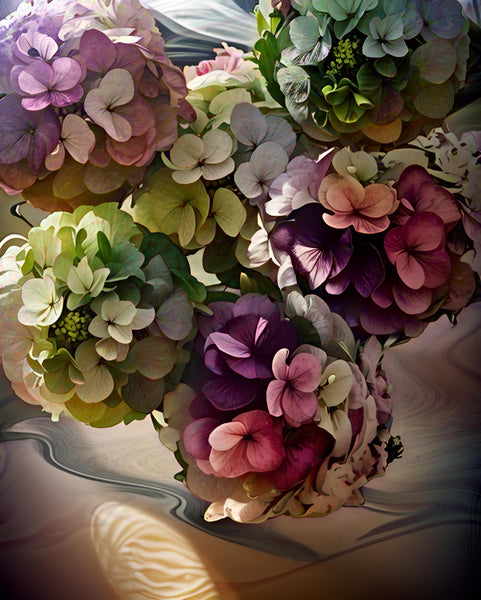 Heather Top-Down Hydrangeas